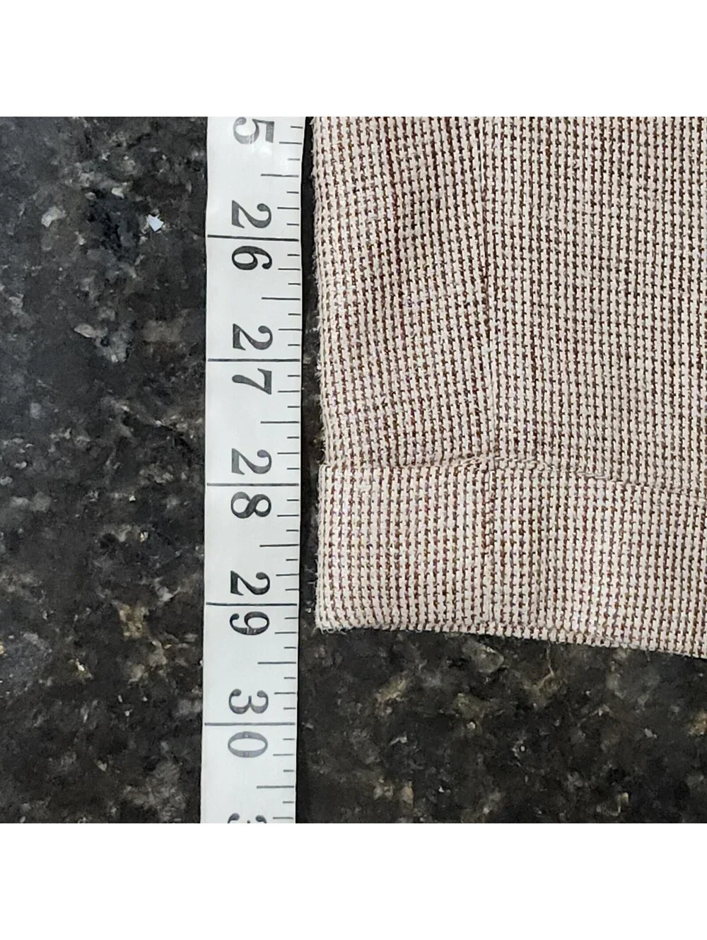 Vintage Polo Ralph Lauren Dress Pants Trousers Houndstooth 34x29 Pleated Cuffed